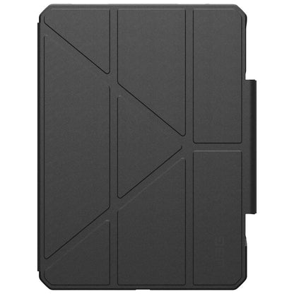 UAG Essential Armor Apple iPad Air M2 6th Gen Rugged Case Black 124474114040 - Auto-Wake/Sleep Folio, Military-Grade Drop Protection, Apple Pencil Storage, Tactical Grip