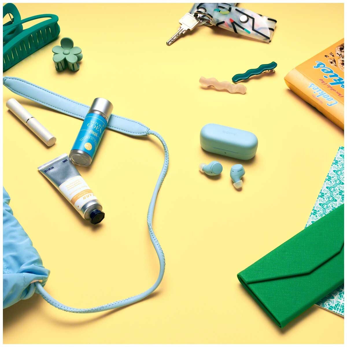 Sony Ultra Compact True Wireless Earbuds Blue WFC510L