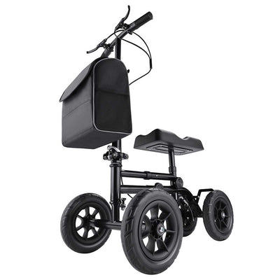 Altus All Terrain Knee Walker Scooter 10 Inch Wheel AL8002KSBK Black