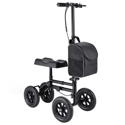 Altus All Terrain Knee Walker Scooter 10 Inch Wheel AL8002KSBK Black