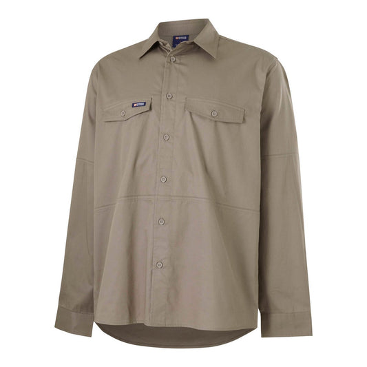 Citeco Long Sleeve Shirt Size S - Khaki - UPF 50+ Sun Protection - Breathable Cotton – view 2