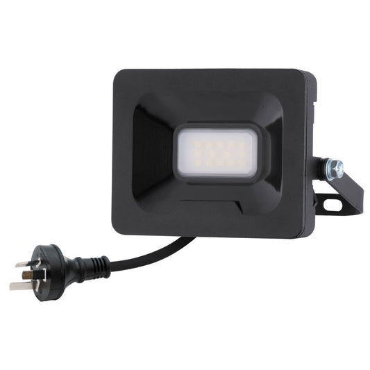 Arlec LED Security Floodlight - 10W - Aluminium - Weather Resistant - Auzzistore
