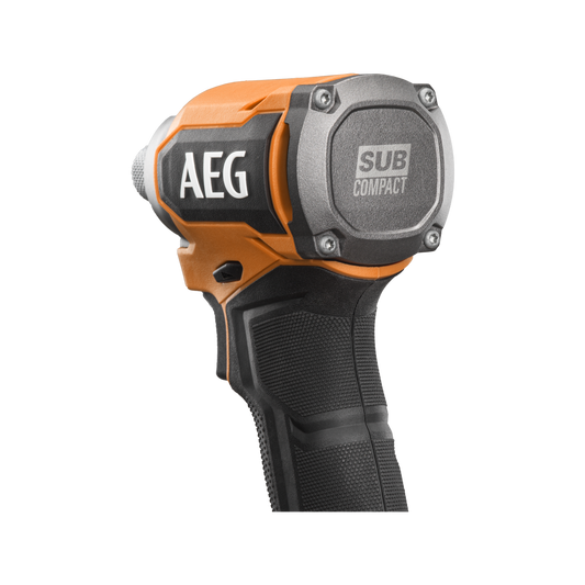 AEG 18V Brushless Sub Compact Impact Driver Skin Only - 180Nm Torque - 4 Modes - 0.77kg – view 2 - Auzzistore