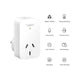TP-Link Tapo P110M Energy Monitoring Smart Plug - Matter Compatible - 43.5mm x 76.5mm x 42mm - Remote Control - Voice Control