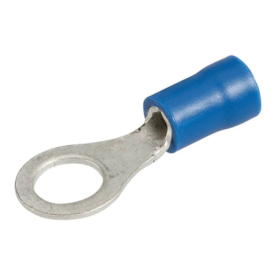 Narva Ring Terminal 6.3mm Flared Vinyl Insulated 20 Pack