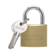 Syneco Brass Padlocks - 40mm - 4 Pack - Keyed Alike