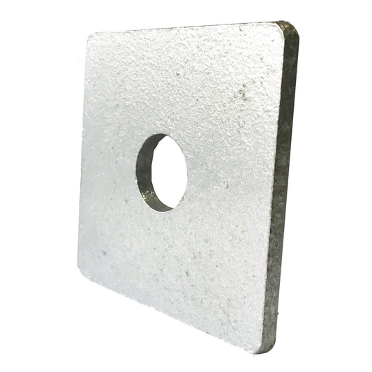 Macsim Galvanised Square Washer M16 65x65x5mm Heavy Duty - Auzzistore