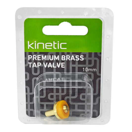 Kinetic 10mm Brass Tap Valve - Lead-Free - Durable - Leak-Free Connection – view 2 - Auzzistore
