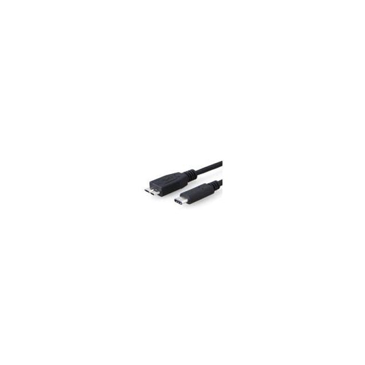 8WARE USB 3.1 Cable 1m Type-C to Micro B Male to Male Black 10Gbps