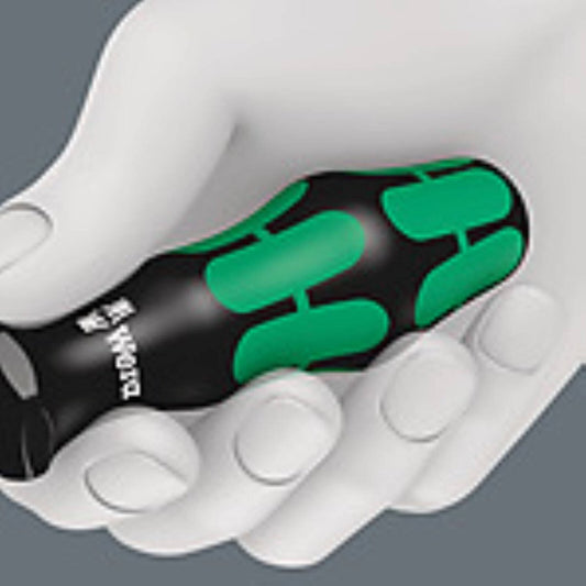 Wera 6 Piece 334 6 Screwdriver Set - Ergonomic Handles - 285mm x 210mm – view 2 - Auzzistore