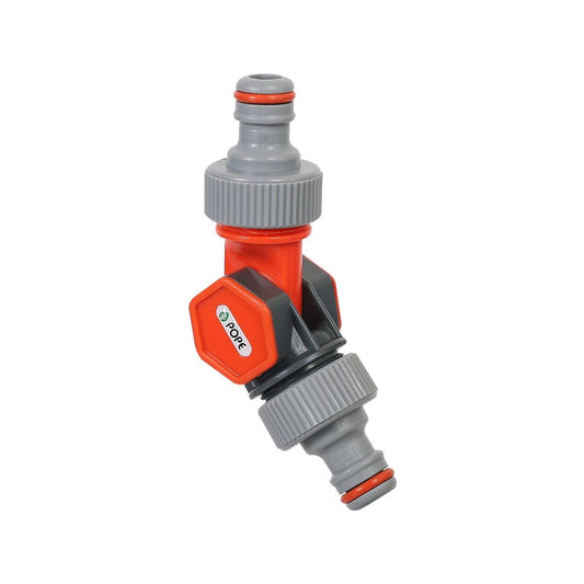 Pope 12mm Swivel Hose Coupler - ABS Plastic - Prevents Kinking - Orange - Auzzistore