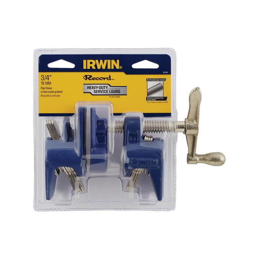 Irwin 3/4" Pipe Clamp - Quick-Grip - 246mm x 200mm x 58mm - Silver