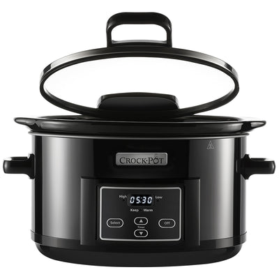 Crock-Pot Digital Hinged Lid One Pot Cooker Capacity 4.7L CHP550 Stainless