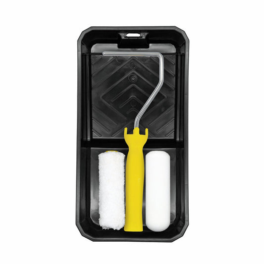 Uni Pro Mini Roller Kit - 100mm - Microfibre - Gloss & Low Sheen – view 2 - Auzzistore