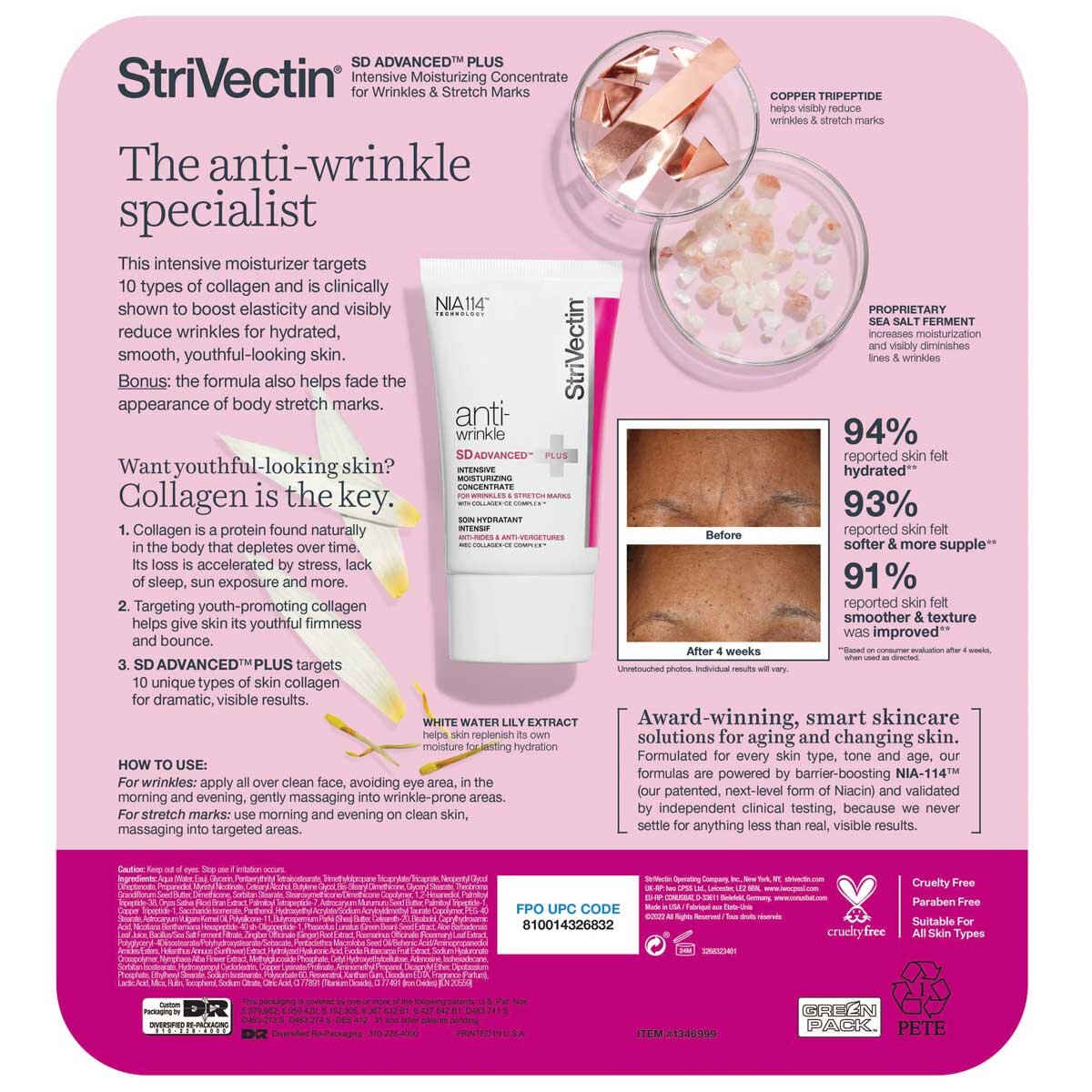 StriVectin SD Advanced Plus Intensive Moisturising Concentrate 2 x 47ml