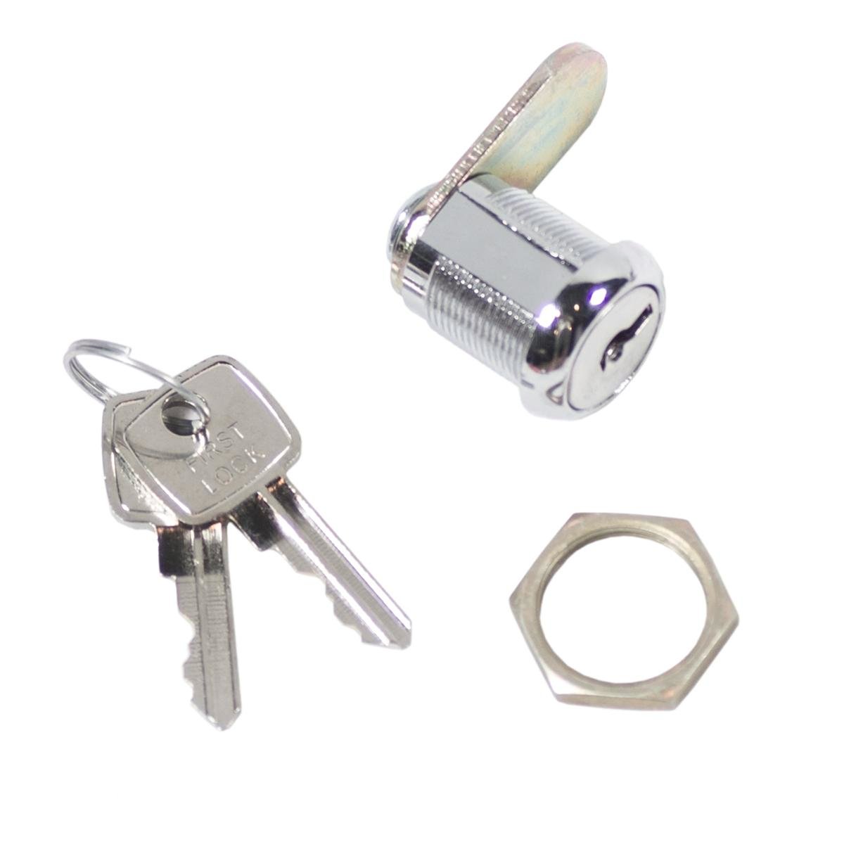 Goliath Straight Tongue Lock Barrel – Chrome Steel Quarter Turn – Auzzi ...
