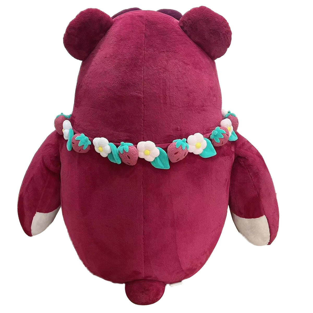 Disney Mega 3 In 1 Lotso 150cm Plush Toy with Detachable Strawberry-Scented Blanket