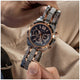 GUESS Resistance Two Tone Men's Watch GW0714G3 Blue & Rose Gold Multifunction Dial 44mm Silver Case – view 8
