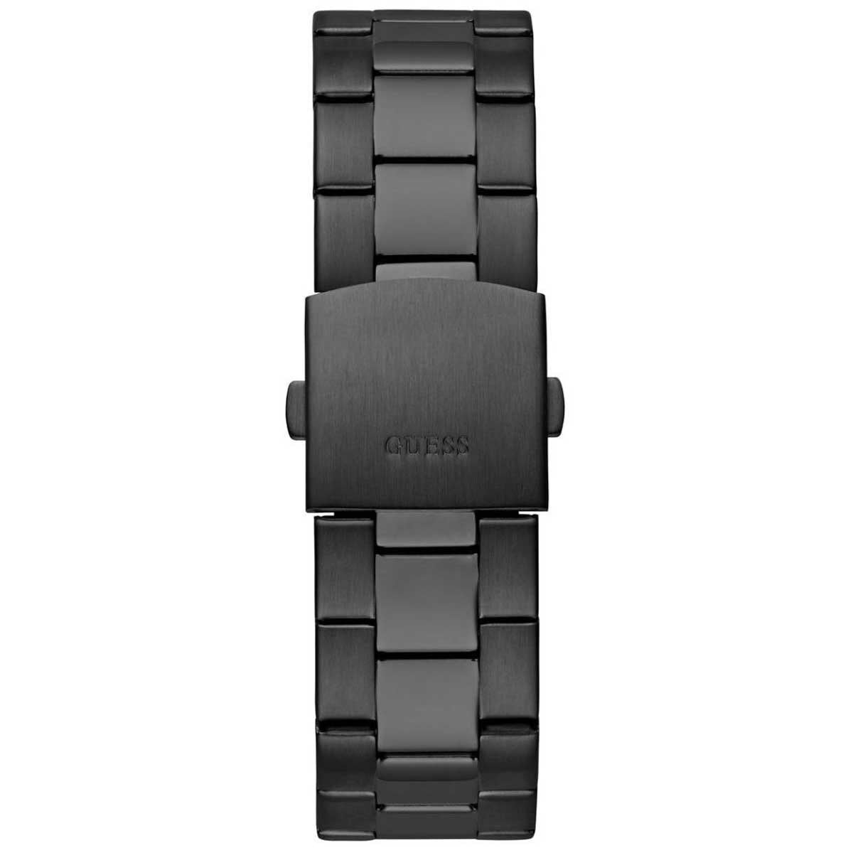 GUESS Men's Watch GW0627G3 Black Dial Multifunction Chronograph 44mm Black IP Stainless Steel Bracelet