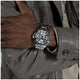 GUESS King Stainless Steel Multifunction Men's Watch GW0497G1 - 48mm Silver Tone, Crystals Bezel, Analogue Dial – view 7