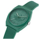 Adidas Originals Green Resin Strap Analogue Watch AOST22032 - Classic design with iconic color palette & playful graphics – view 2