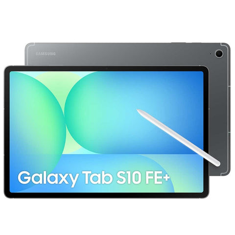 Samsung Galaxy Tab S10 FE+ Wi-Fi 128GB Grey | Intelligent AI Features, 4K Display, Portable Productivity, Powerful Performance, Premium Form Factor, Galaxy Ecosystem Connectivity - Auzzistore