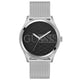GUESS Reputation Black Logo Mesh Men's Watch GW0710G1