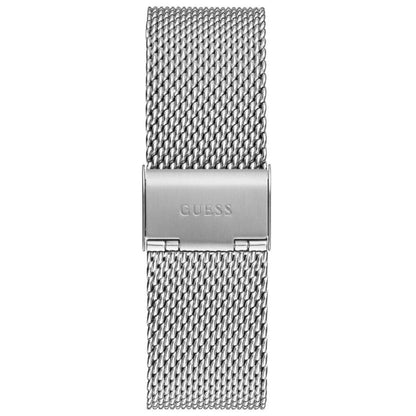 GUESS Reputation Black Logo Mesh Men's Watch GW0710G1