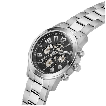 GUESS Parker Silver Tone Multifunction Men's Watch GW0627G1
