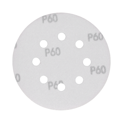 Craftright 125mm Orbital Sanding Discs 10 Pack - Aluminium Oxide - Hook and Loop