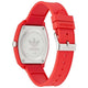 Adidas Originals City Tech Two Red Silicone Digital Watch AOST23063 - 45mm Red Resin Case, Black Digital Display Dial, Trefoil Logo on Strap – view 8