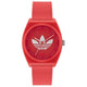 Adidas Originals City Tech Two Red Silicone Digital Watch AOST23063 - 45mm Red Resin Case, Black Digital Display Dial, Trefoil Logo on Strap – view 5
