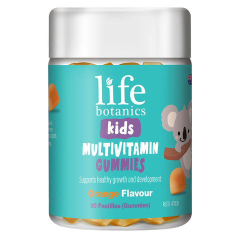 Life Botanics Kids Multivitamin Gummies 90 Pack Growth and Development