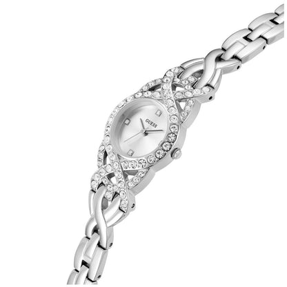 GUESS Adorn Crystal Silver Women's Watch GW0682L1