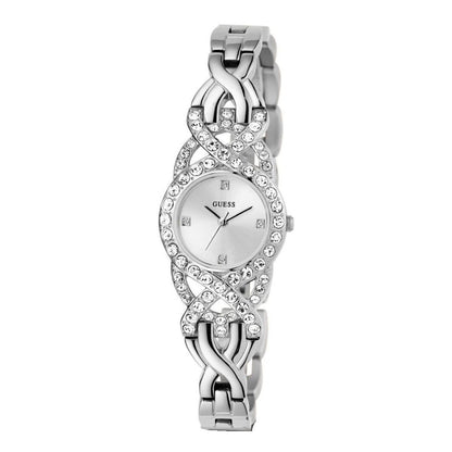 GUESS Adorn Crystal Silver Women's Watch GW0682L1