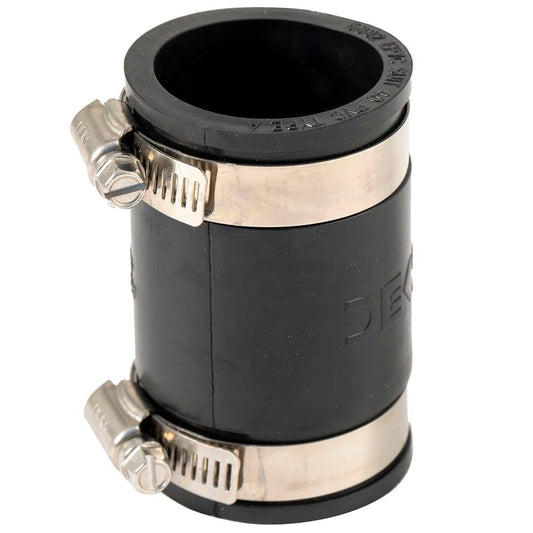 DEKS Rubber Joiner - 40mm - EPDM - 2 Clamps - Auzzistore