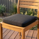 Mojo Outdoor Cushion - 42cm Grey - UV Resistant - Waterproof - Comfortable