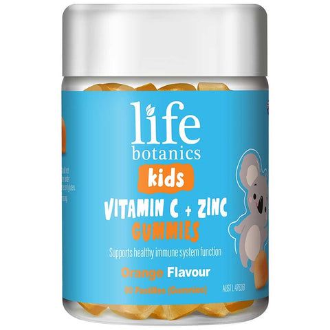 Life Botanics Kids Vitamin C And Zinc Gummies 90 Pack - Auzzistore