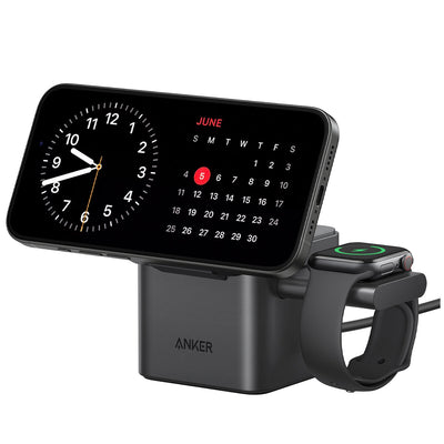 Anker Wireless Charging Cube B25M5T11 with MagSafe | Power 1, 15 Watt