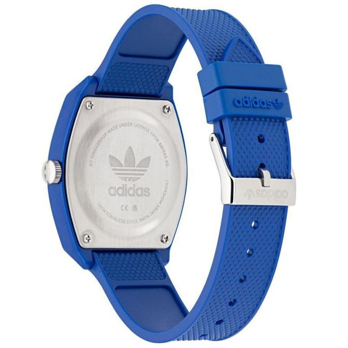 Adidas Originals Project Two Blue Dial Strap Watch AOST23049