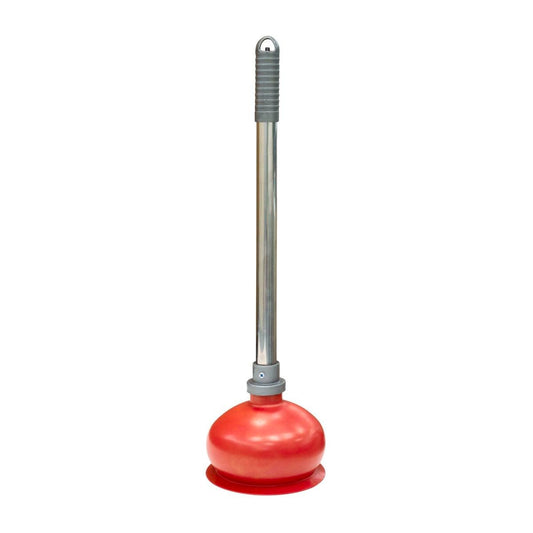 EnduraSeal Premium Toilet Plunger - Stainless Steel - Lightweight - Durable - Auzzistore