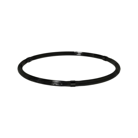 Peak Chain Link Fencing - Black Steel Bracing Wire 30m - Durable & Versatile - Auzzistore