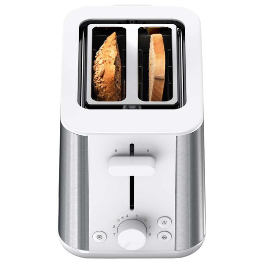 Braun PurShine Toaster HT1510WH | 8 Browning Settings, Defrost & Reheat, Bun Warmer – view 2