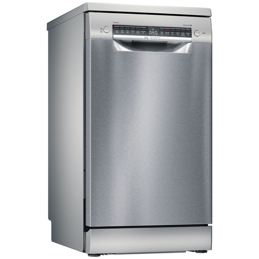 Bosch Series 6 SPS6IKI01A Freestanding 45cm Dishwasher Stainless Steel Home Connect