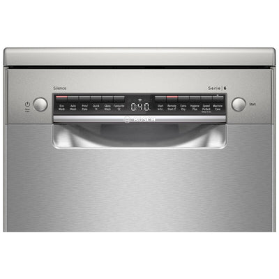 Bosch 45cm Series 6 Free Standing Dishwasher SPS6IKI01A Stainless Steel