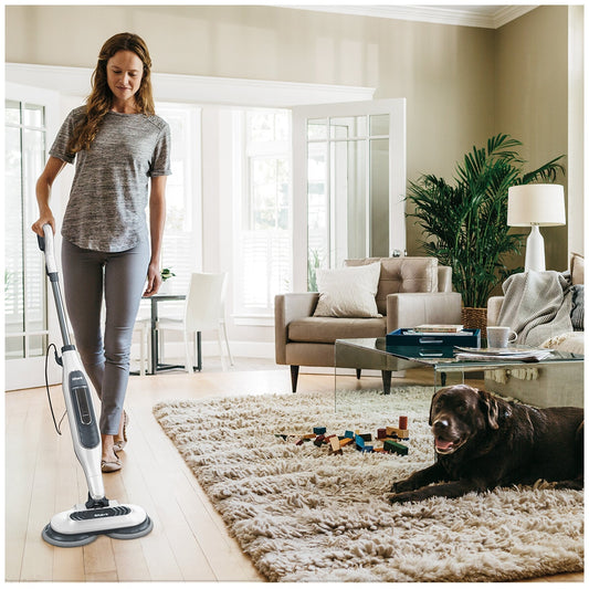 Shark Steam and Scrub Mop S7001ANZ - Deep Clean Floors with Dual Action Scrubbing Power - Auzzistore