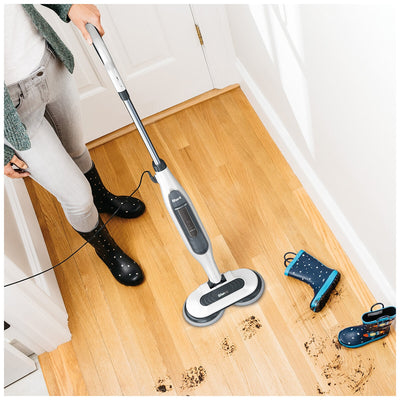 Shark Steam and Scrub Mop S7001ANZ - Deep Clean Floors with Dual Action Scrubbing Power