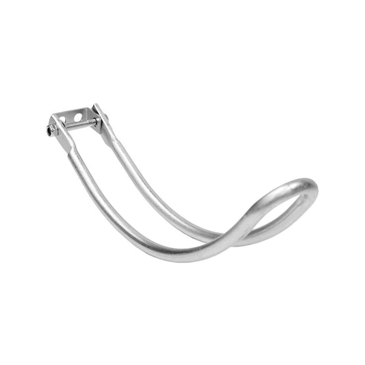 Jack Galvanised Heavy Duty Gate Bow Latch - 60mm Steel - Easy Install – view 2 - Auzzistore