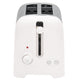 Dualit 2 Slot Lite Toaster White DU26209 with Extra Wide Slots, Bagel & Defrost Functions – view 3