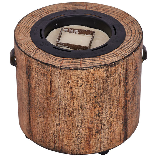 Glow Eco Fuego Wood Fire Pit - Portable Outdoor Fireplace with Cooking Grate & Spark Screen – view 2